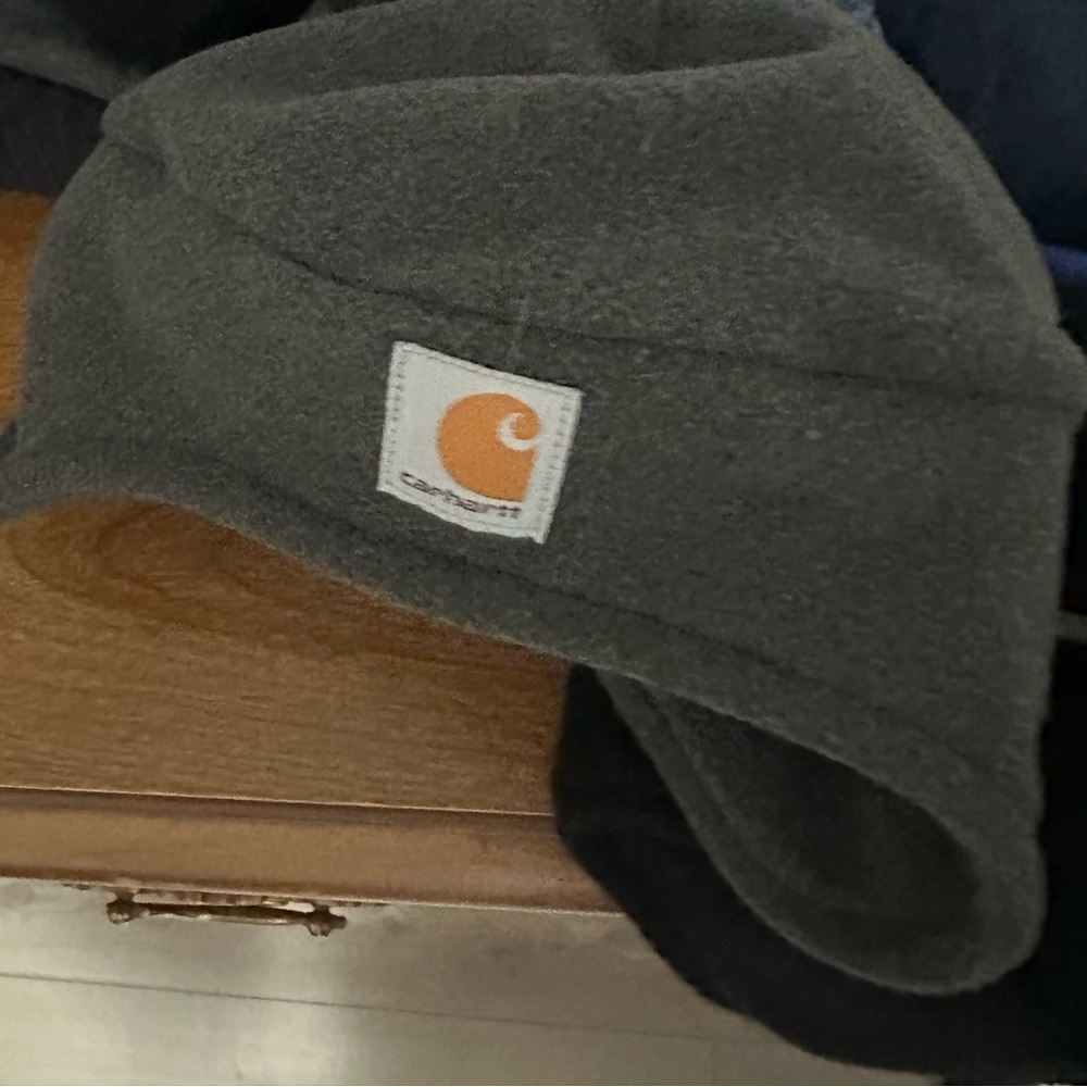 Men’s Carhartt Beanie Hat Bundle - Fleece & Carhartt Lettering Beanie Hats
